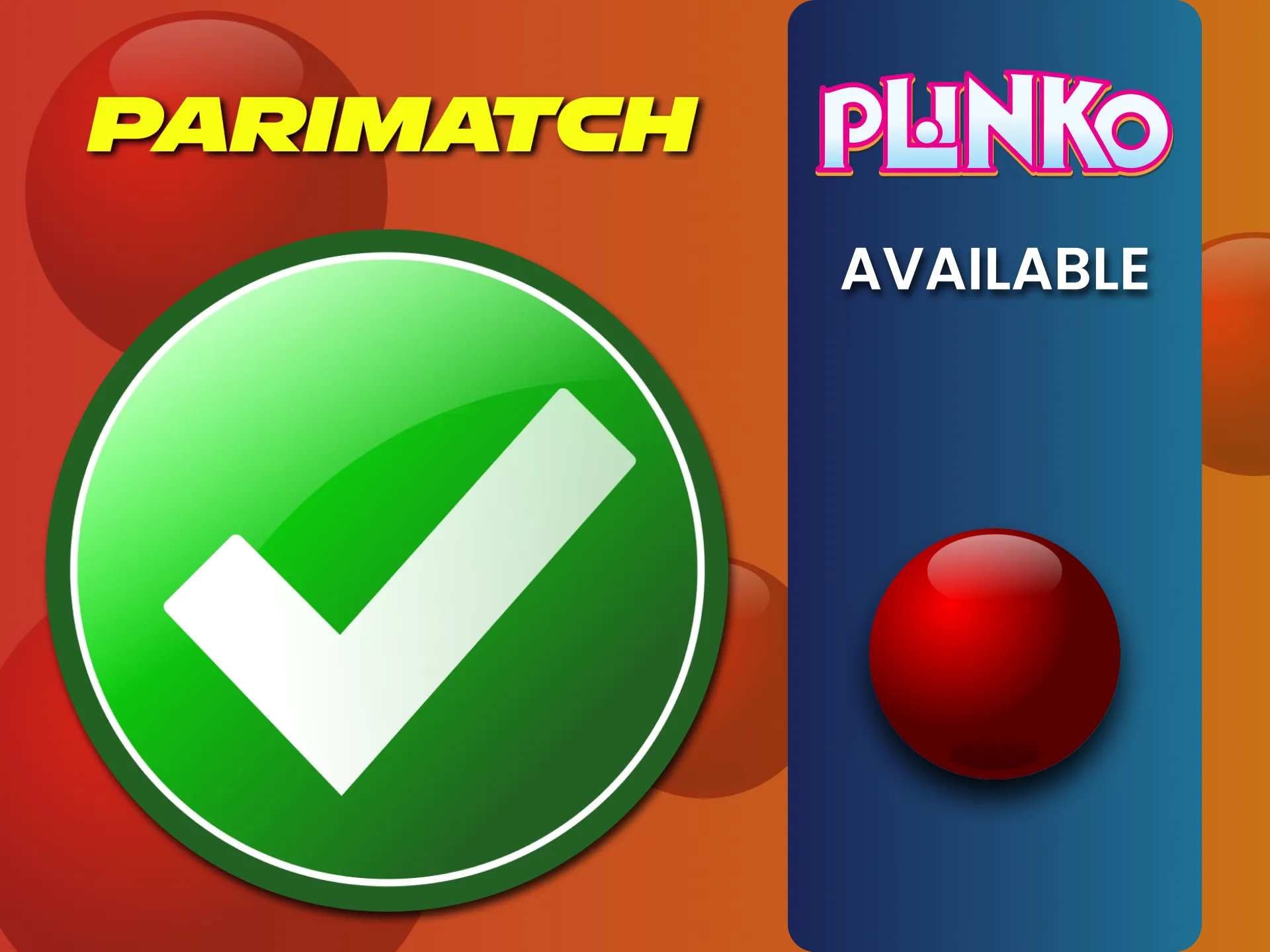 Find out which providers offer Plinko on Parimatch.