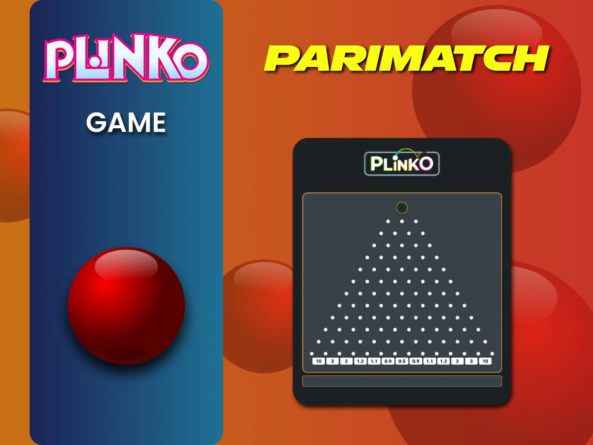 Find out everything about the Plinko game on Parimatch.