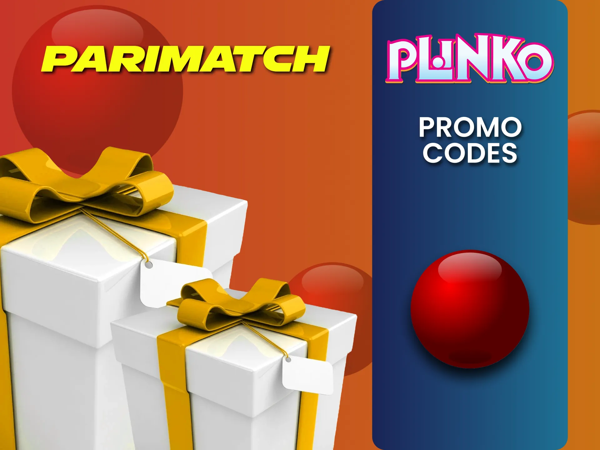 Before playing Plinko at Parimatch use a promo code.