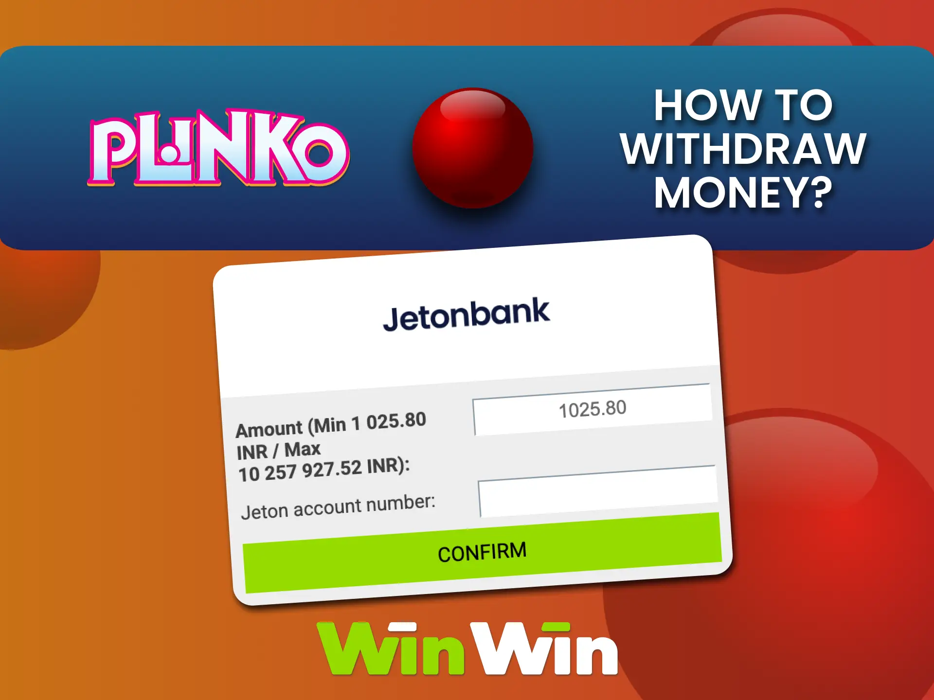 Withdraw Plinko winnings fast at WinWin Casino.
